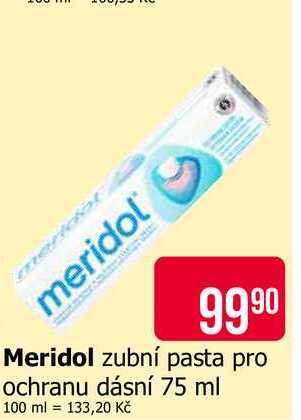 Meridol zubní pasta pro ochranu dásní 75 ml 