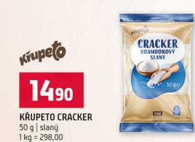 Křupeto cracker 50 g slaný
