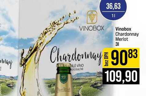 Vinobox Chardonnay Merlot 3l