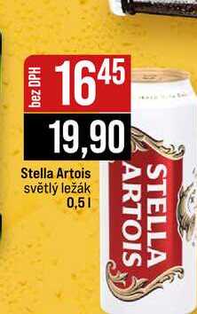 Stella Artois světlý ležák 0,5l