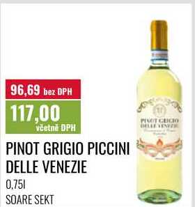 PINOT GRIGIO PICCINI DELLE VENEZIE 0,75l