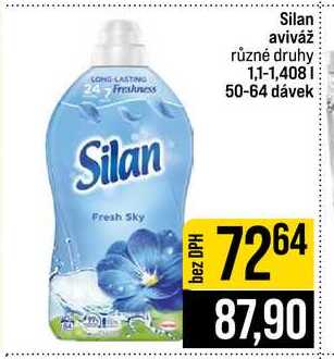 Silan aviváž různé druhy 1,1-1,408l 50-64 dávek 