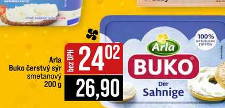 Arla Buko čerstvý sýr smetanový 200 g