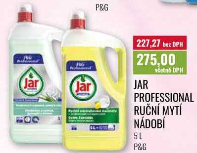 JAR PROFESSIONAL RUČNÍ MYTÍ NÁDOBÍ 5L 