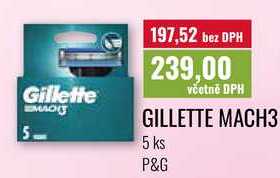 GILLETTE MACH3 5ks