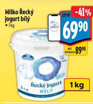 Milko Řecký jogurt bílý  1kg 