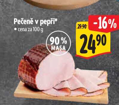 Pečeně v pepři 100 g