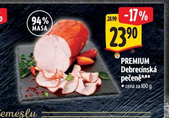 PREMIUM Debrecínská pečeně 100 g