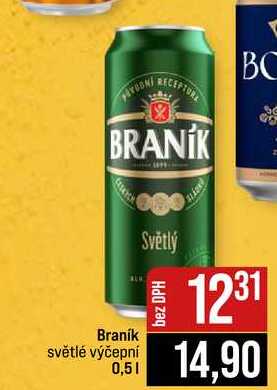 Braník světlé výčepní 0,5l