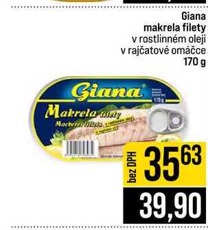 Giana Makrela misty Macherelle 170 g