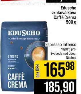 Eduscho zrnková káva Caffé Crema 500 g