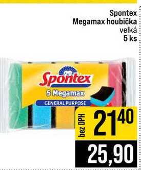 Spontex Megamax houbička velká 5 ks