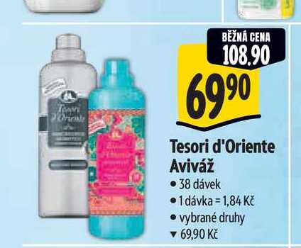   Tesori d'Oriente Aviváž  38 dávek  