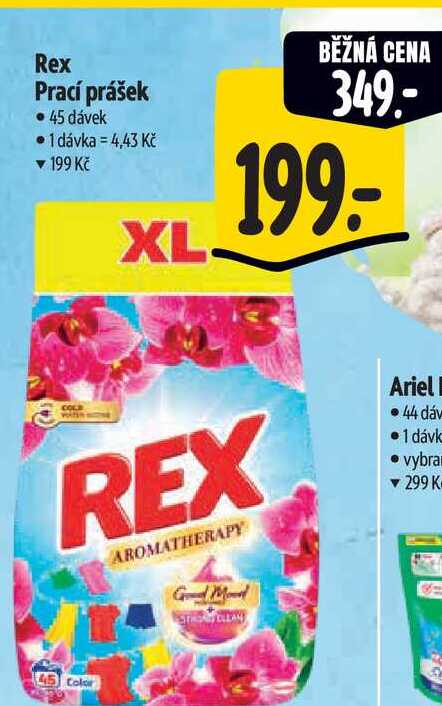 Rex Prací prášek  45 dávek 