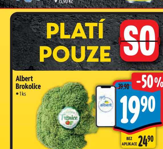 Albert Brokolice 1 ks