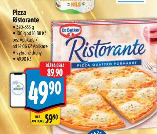   Pizza Ristorante  320-355 g  