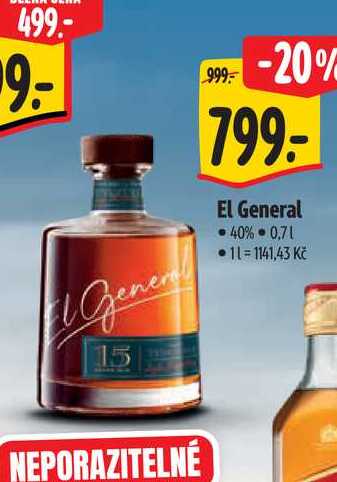   El General 0,7 l