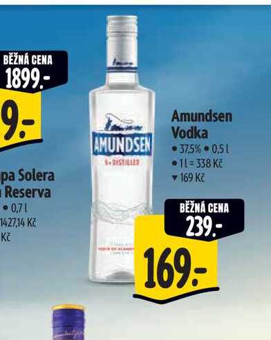 Amundsen Vodka 0,5 l