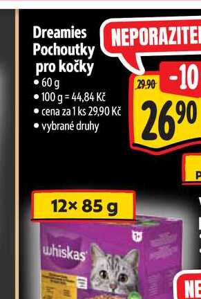 Dreamies Pochoutky pro kočky 60g