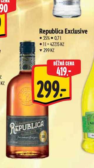 Republica Exclusive 0,7 l
