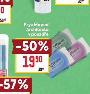 Pryž Maped Architecte v pouzdře
