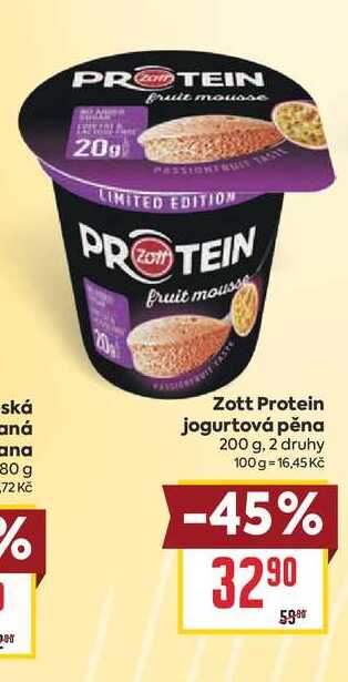 Zott Protein jogurtová pěna 200 g