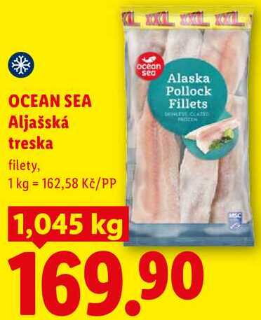 OCEAN SEA Aljašská treska, 1,045 kg