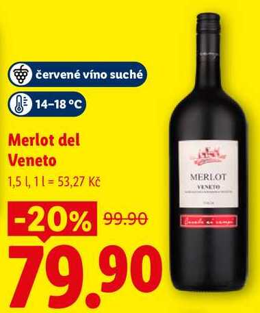 Merlot del Venet,o 1,5 l