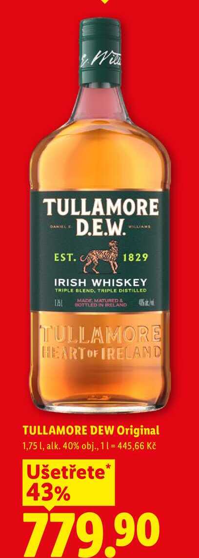 TULLAMORE DEW Original, 1,75 l