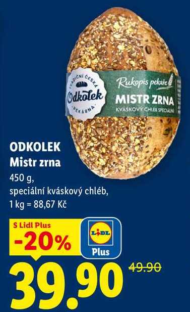 ODKOLEK Mistr zrna, 450 g