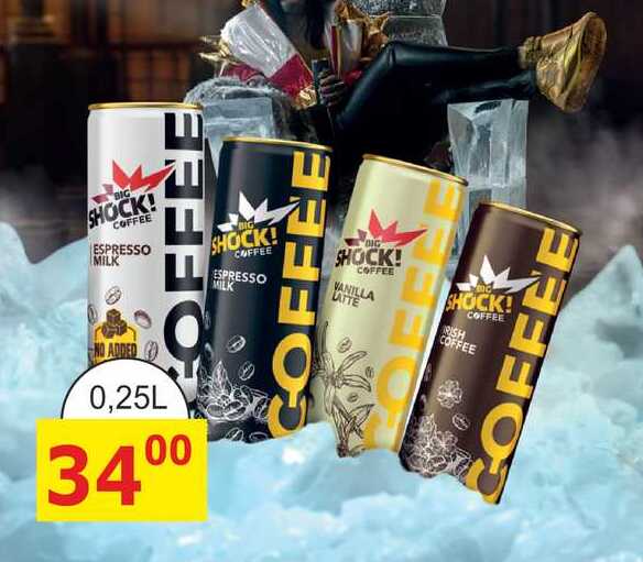 BIG SHOCK! COFFEE 0,25l