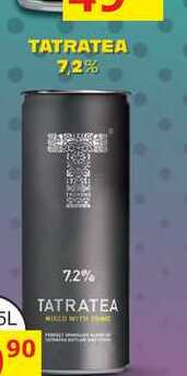 TATRATEA 7,2% 0,25l plech
