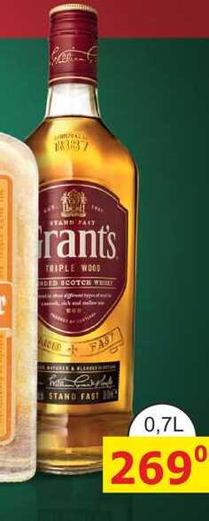 Grants Triple Wood 40% 0,7l