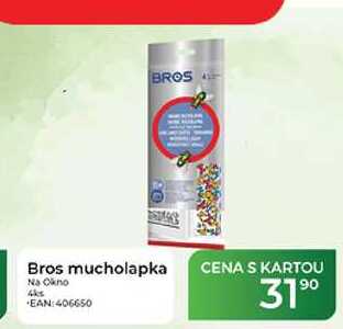 Bros mucholapka Na Okno 4ks