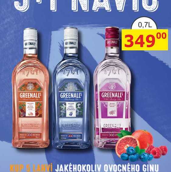 GREENALLS GIN 0,7L