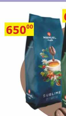 MANUEL SUBLIME káva 1kg
