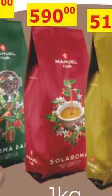 MANUEL SOLAROMA káva 1kg