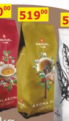MANUEL AROMA PIU káva 1kg