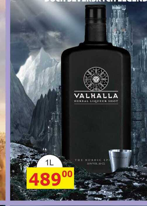 VALHALLA HERBAL LIQUEUR SHOT 1l