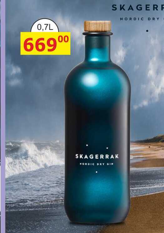 SKAGERRAK DRY GIN 0,7l