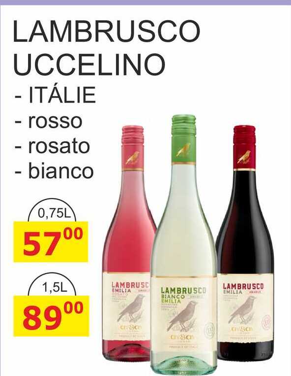 LAMBRUSCO UCCELINO 1,5L 