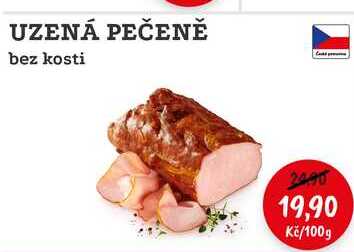 UZENÁ PEČENĚ bez kosti 100g