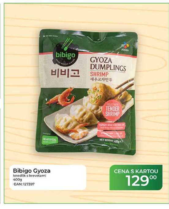 Bibigo Gyoza knedlik s krevetami 400g