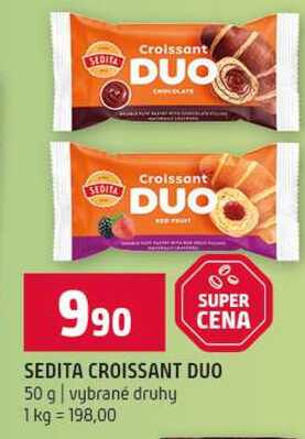 SEDITA CROISSANT DUO 50 g vybrané druhy 