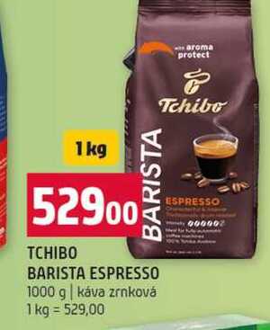 TCHIBO BARISTA ESPRESSO 1000 g káva zrnková