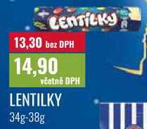 LENTILKY, 34g-38g