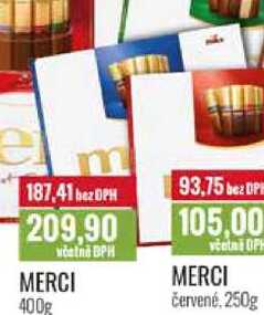 MERCI, 400g