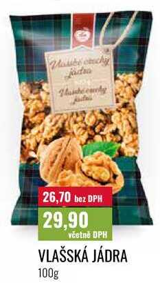 VLAŠSKÁ JÁDRA ,100g 