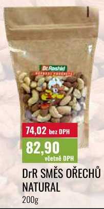 DrR SMĚS OŘECHŮ NATURAL, 200g 
