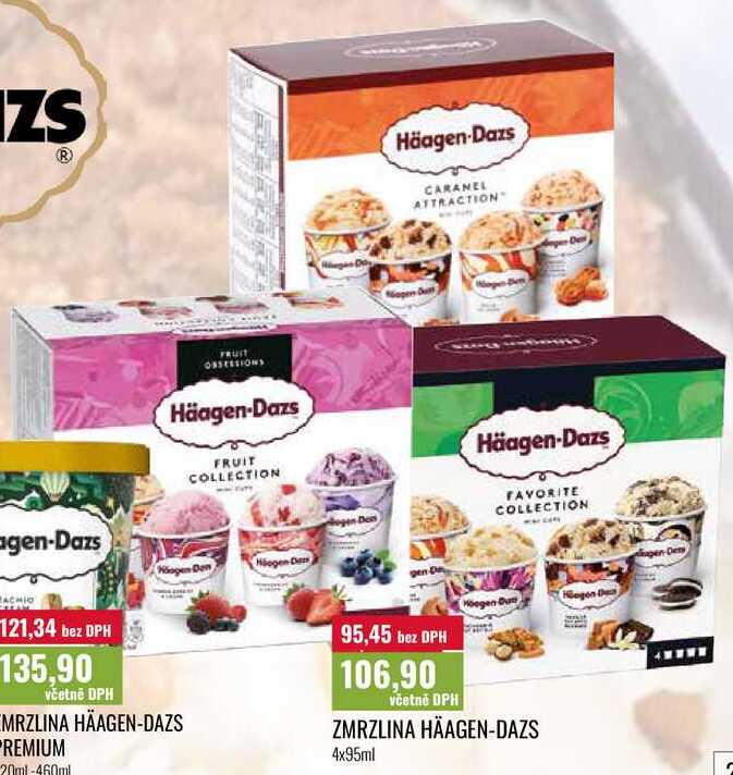 ZMRZLINA HÄAGEN-DAZS 4x95ml